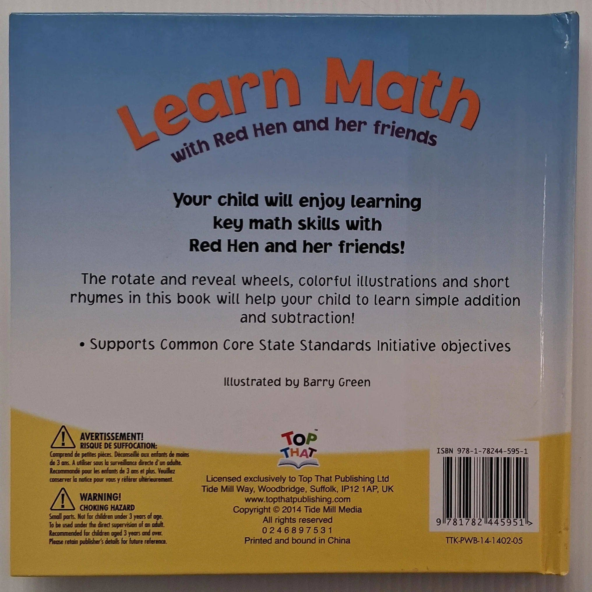 LEARN MATH WITH RED HEN AND HER FRIENDS - Top That Publishing - Image 2