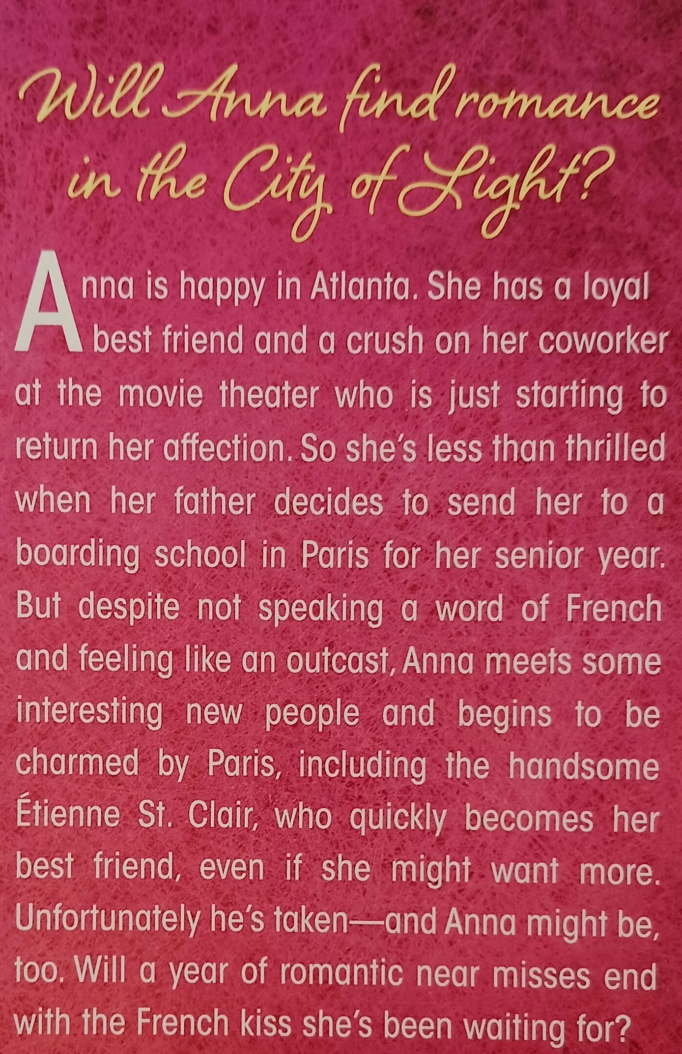 ANNA AND THE FRENCH KISS - Stephanie Perkins - Image 3