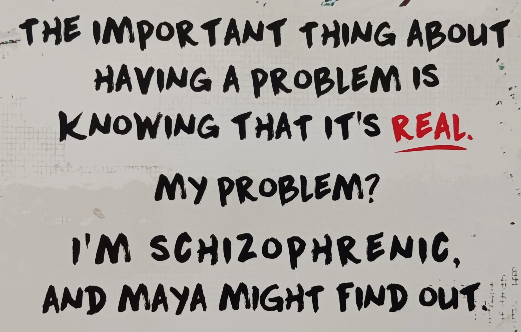 WORDS ON BATHROOM WALLS - Julia Walton - Image 3