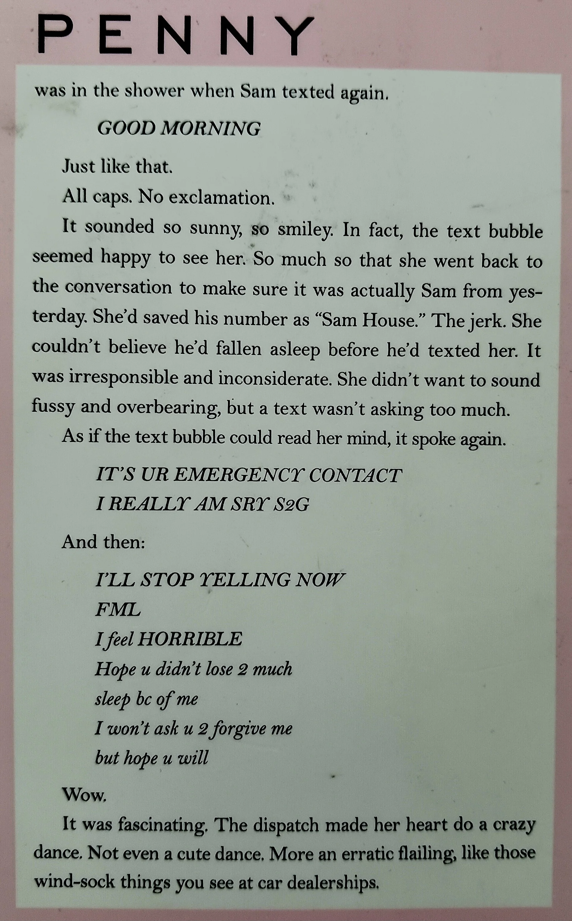 EMERGENCY CONTACT - Mary H.K. Choi - Image 3