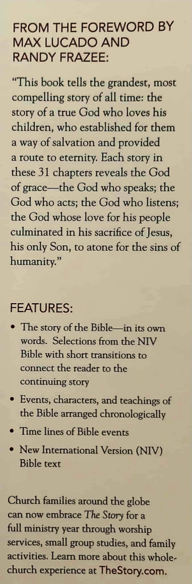 THE STORY - Randy Frazee, Max Lucado - Image 3