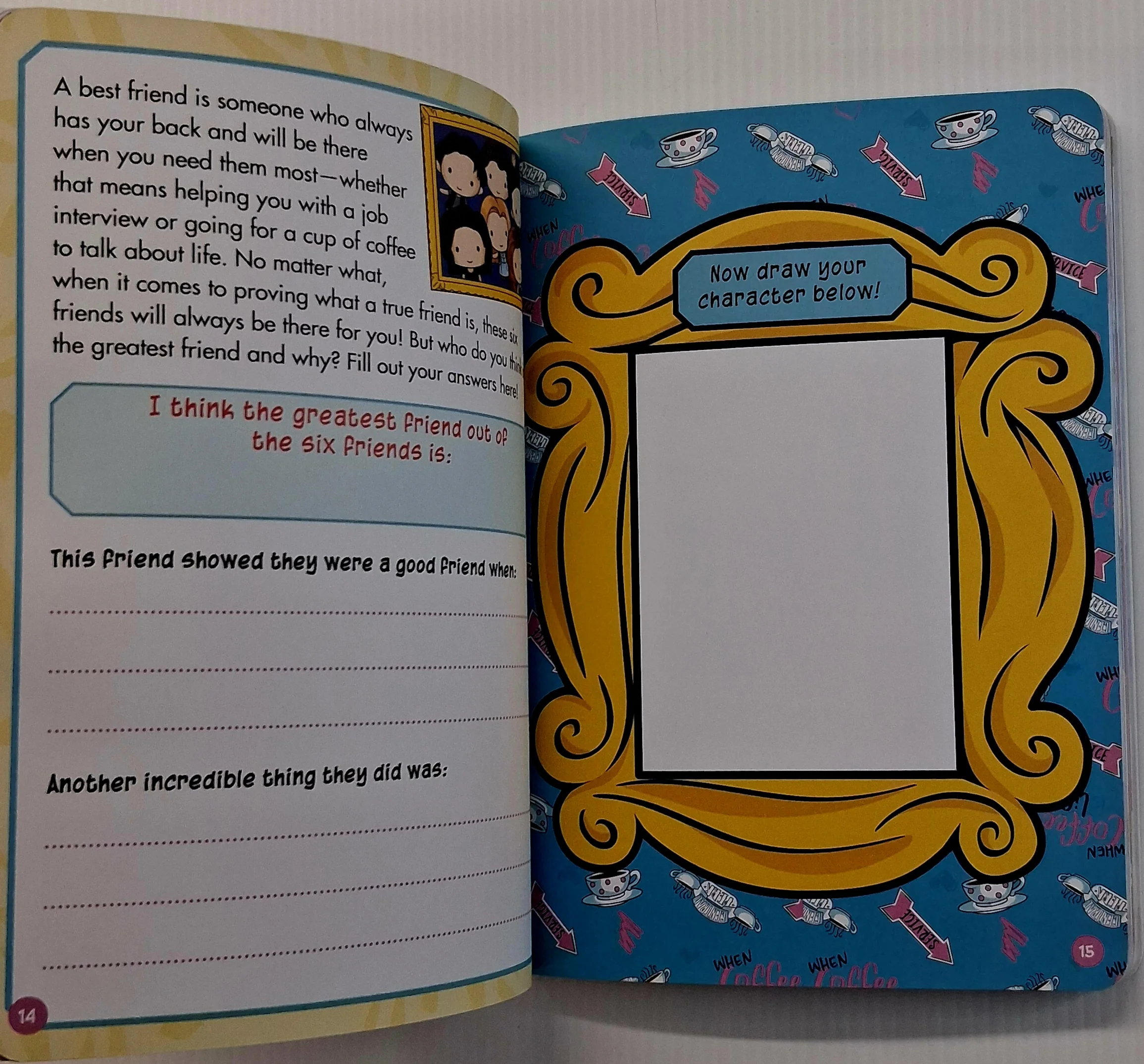 THE OFFICIAL FRIENDS QUIZ & FILL-IN BOOK - Sam Levitz - Image 5