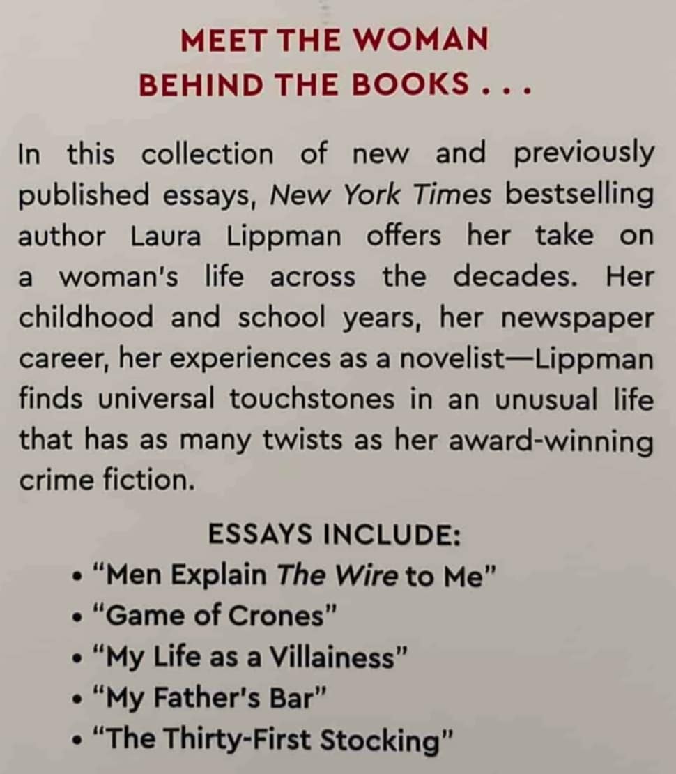 MY LIFE AS A VILLAINESS - Laura Lippman - Image 3