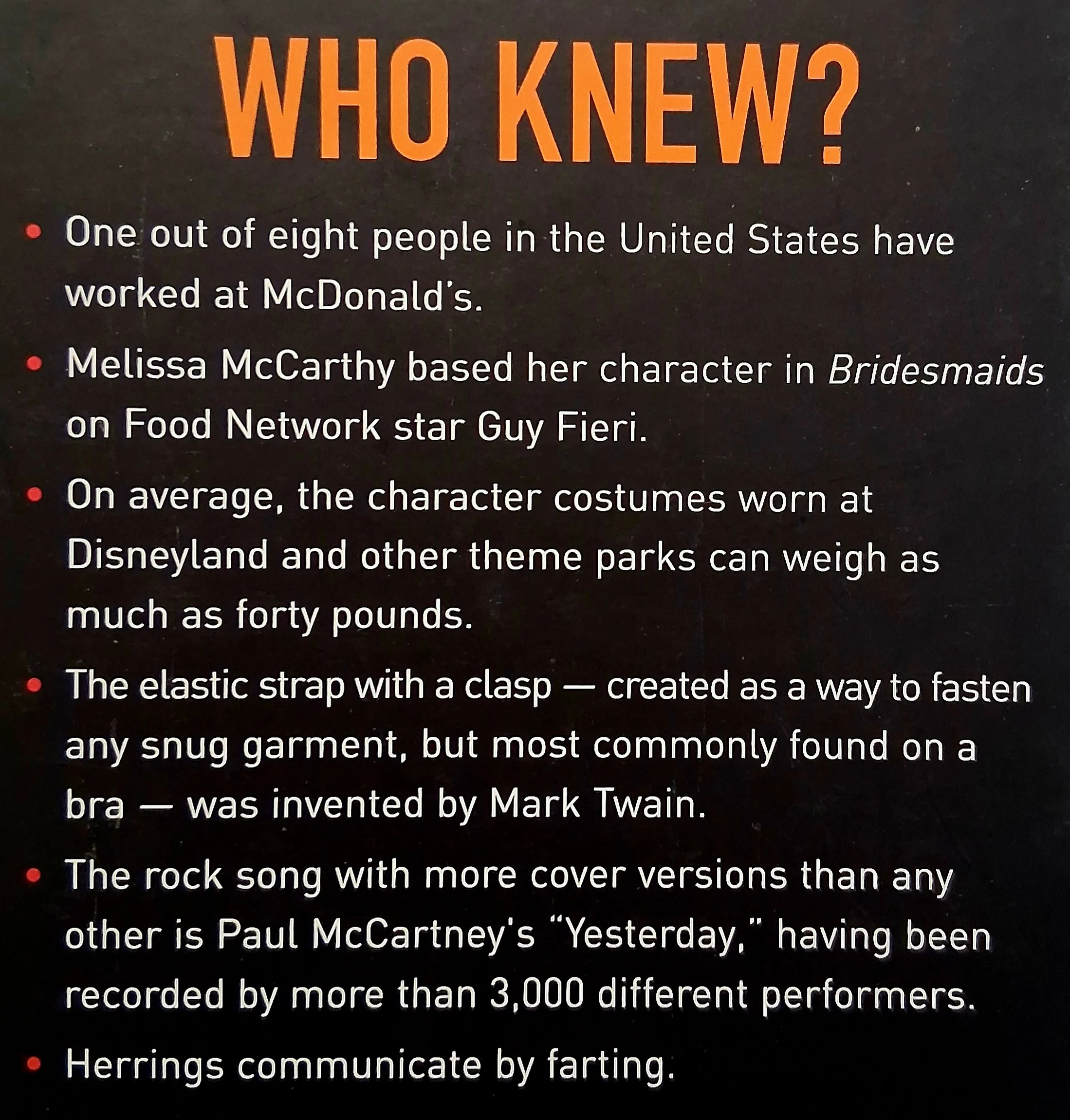 WHO KNEW? - David Hoffman - Image 3
