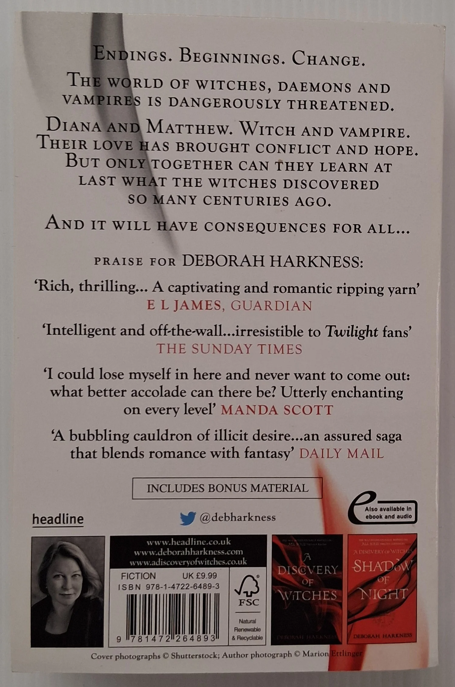 THE BOOK OF LIFE - Deborah Harkness - Image 2