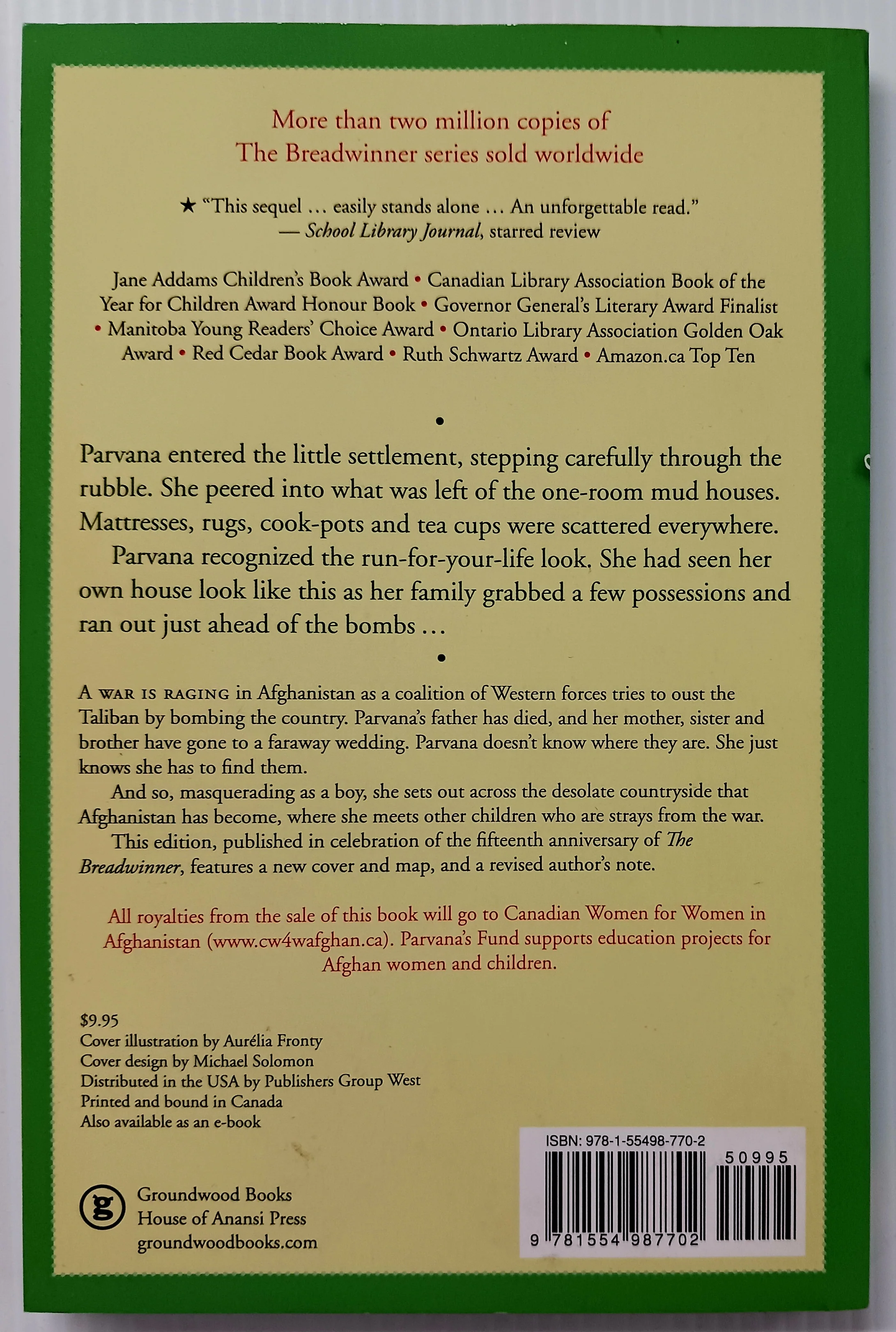 PARVANA'S JOURNEY - Deborah Ellis - Image 2