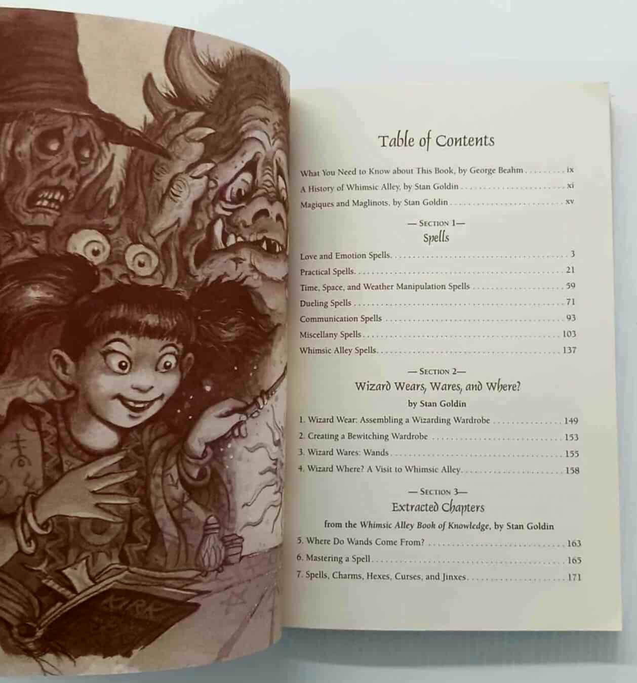 THE BOOK OF SPELLS - George Beahm, Stan Goldin - Image 4