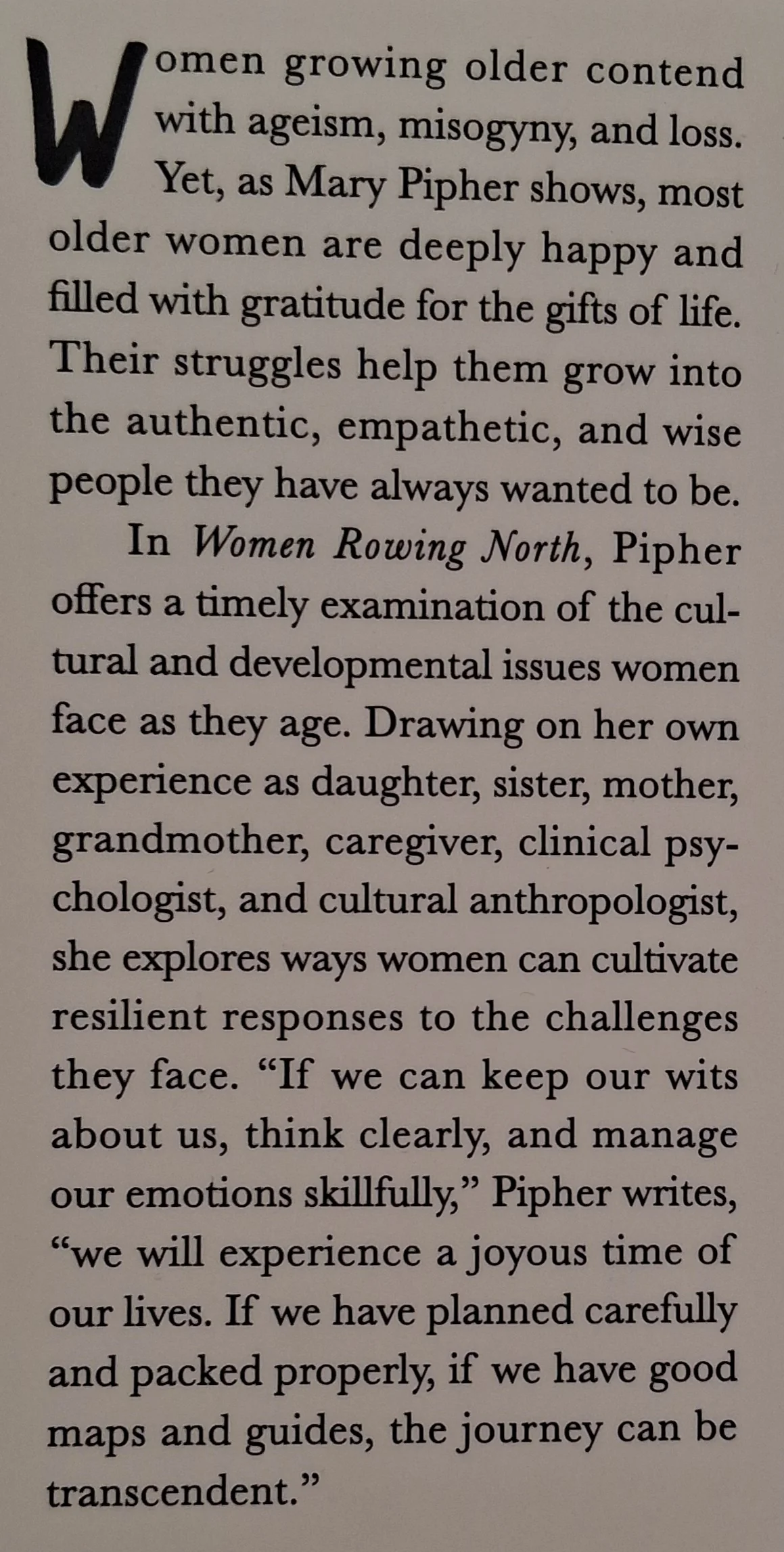 WOMEN ROWING NORTH - Mary Pipher - Image 3