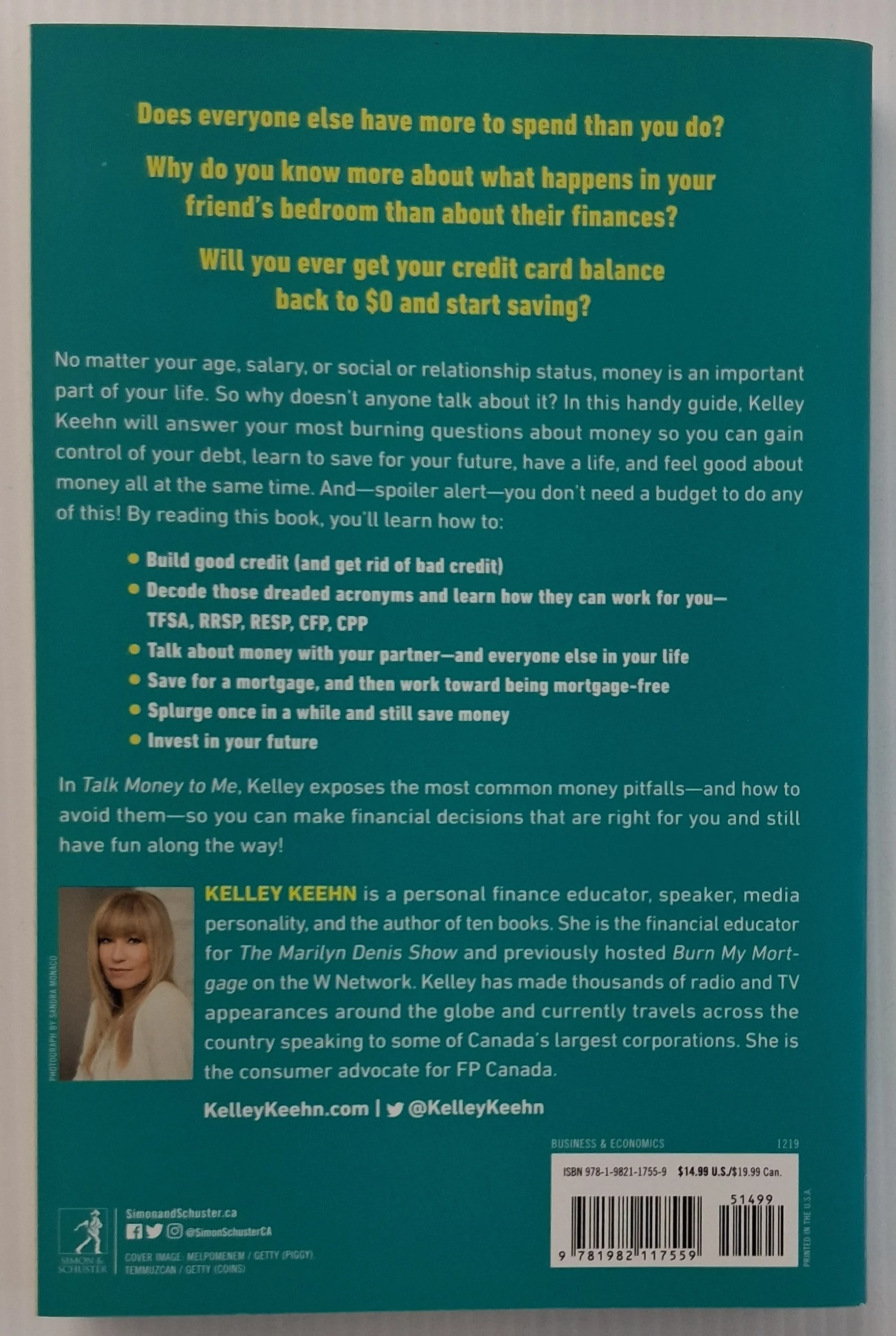 TALK MONEY TO ME - Kelley Keehn - Image 2