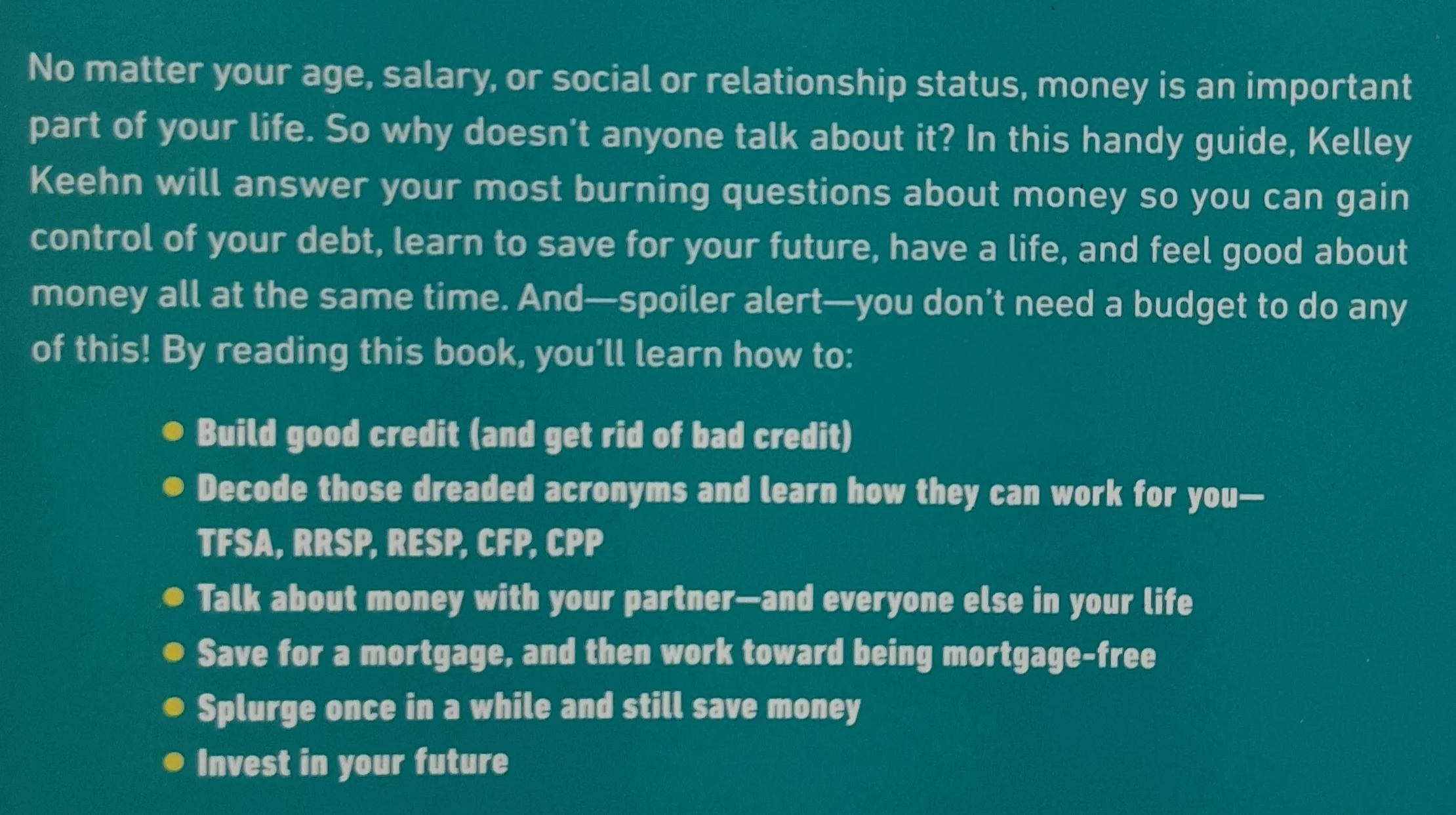 TALK MONEY TO ME - Kelley Keehn - Image 3
