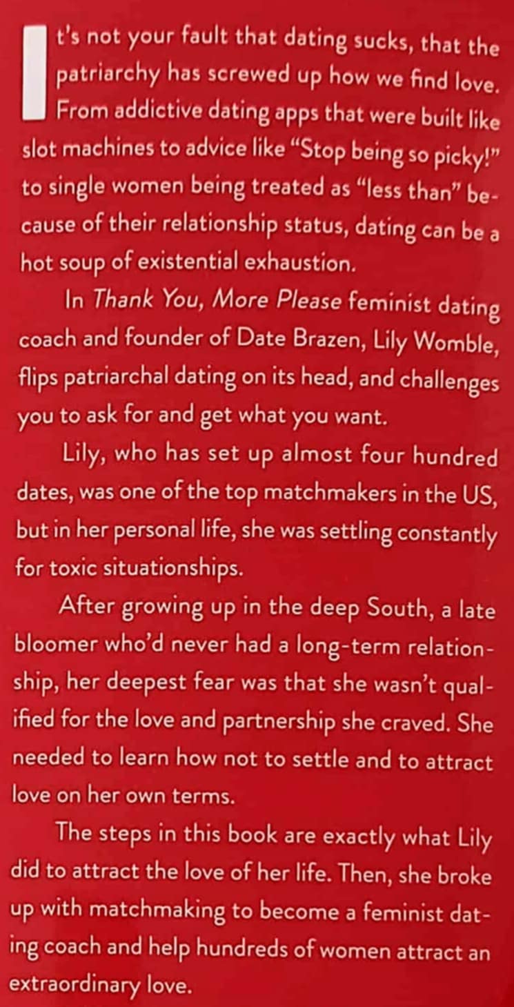 THANK YOU, MORE PLEASE - Lily Womble - Image 3