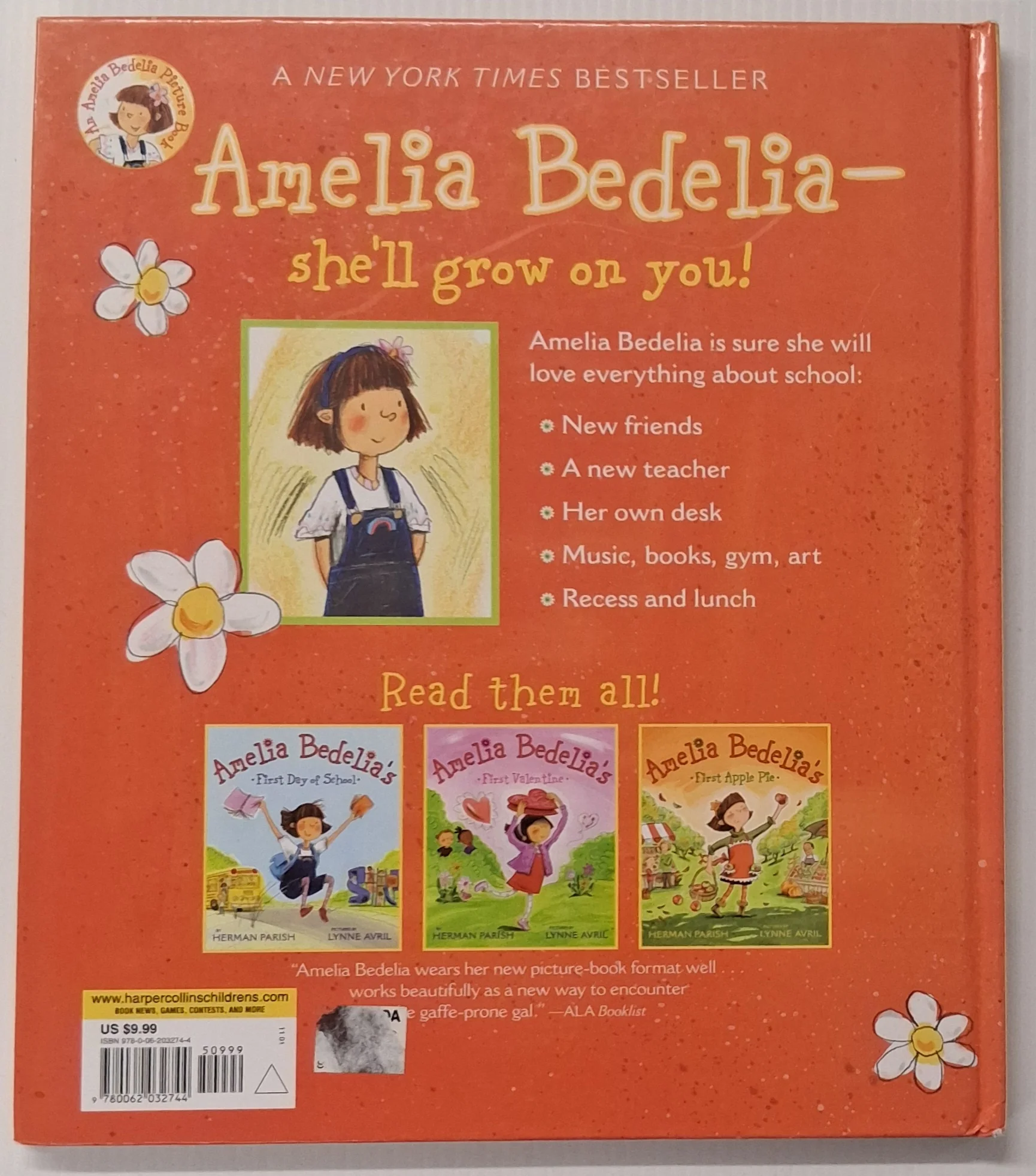 AMELIA BEDELIA'S FIRST DAY OF SCHOOL - Herman Parish - Image 2