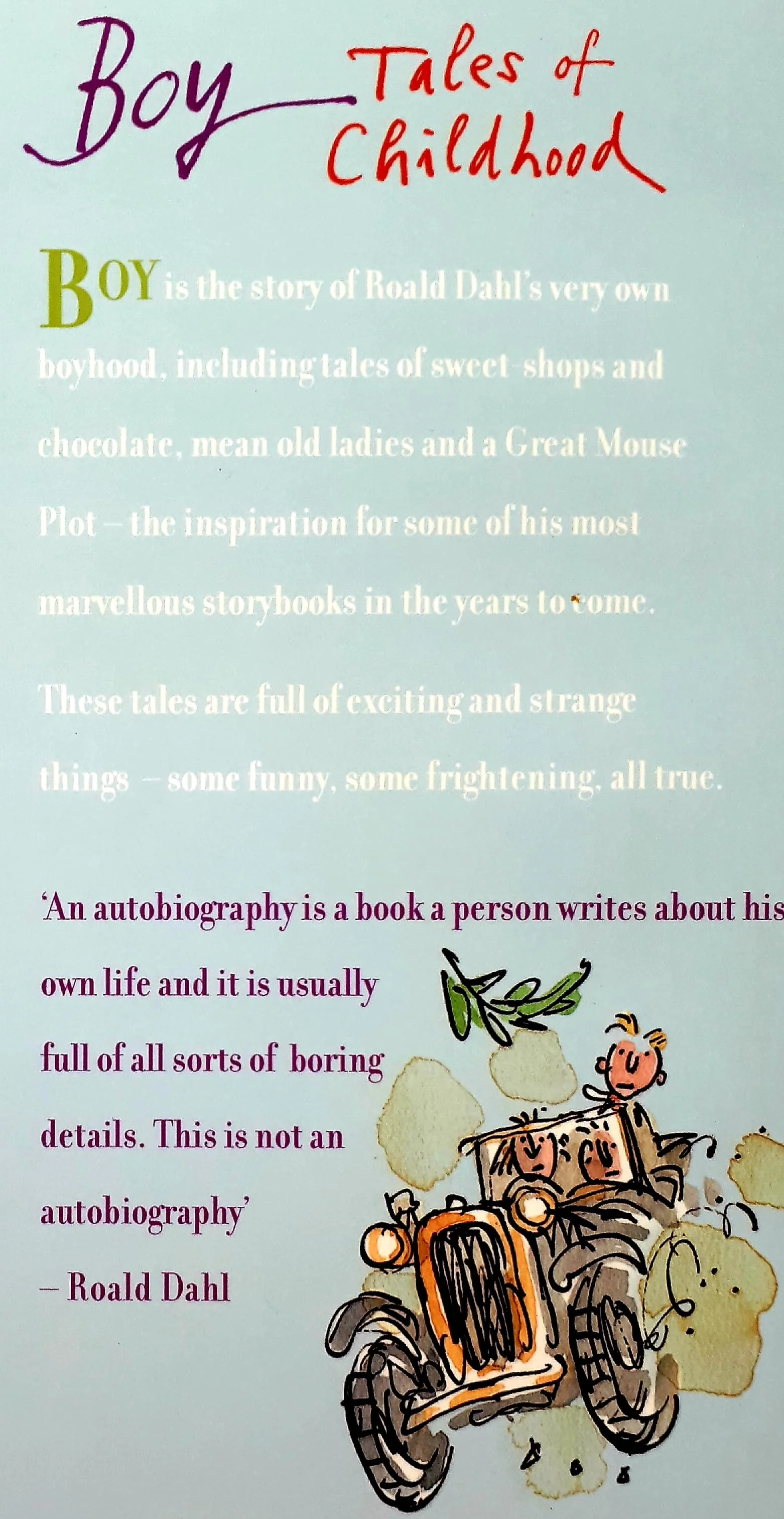 BOY - Roald Dahl - Image 3