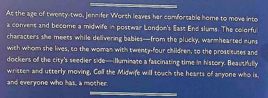 CALL THE MIDWIFE - Jennifer Worth - Image 3