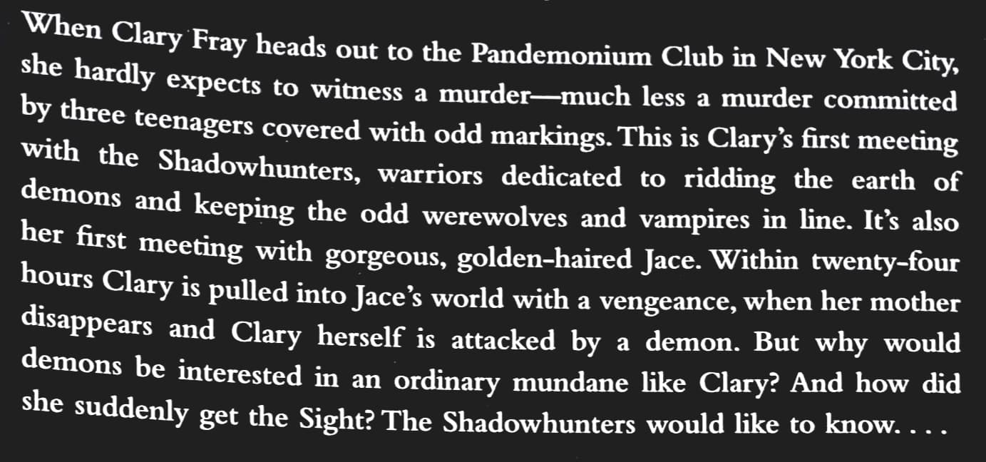 CITY OF BONES - Cassandra Clare - Image 3