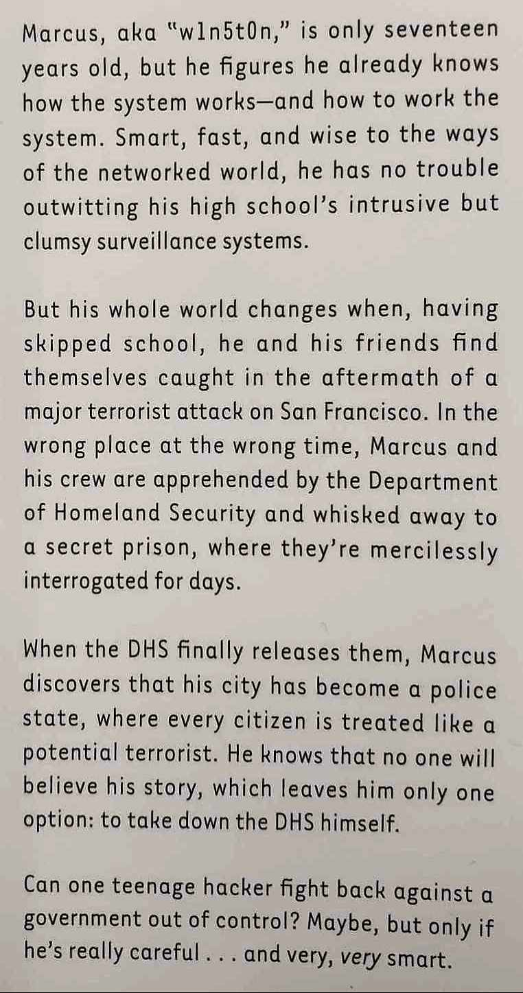 LITTLE BROTHER - Cory Doctorow - Image 3