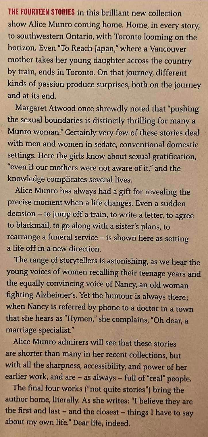 DEAR LIFE - Alice Munro - Image 3