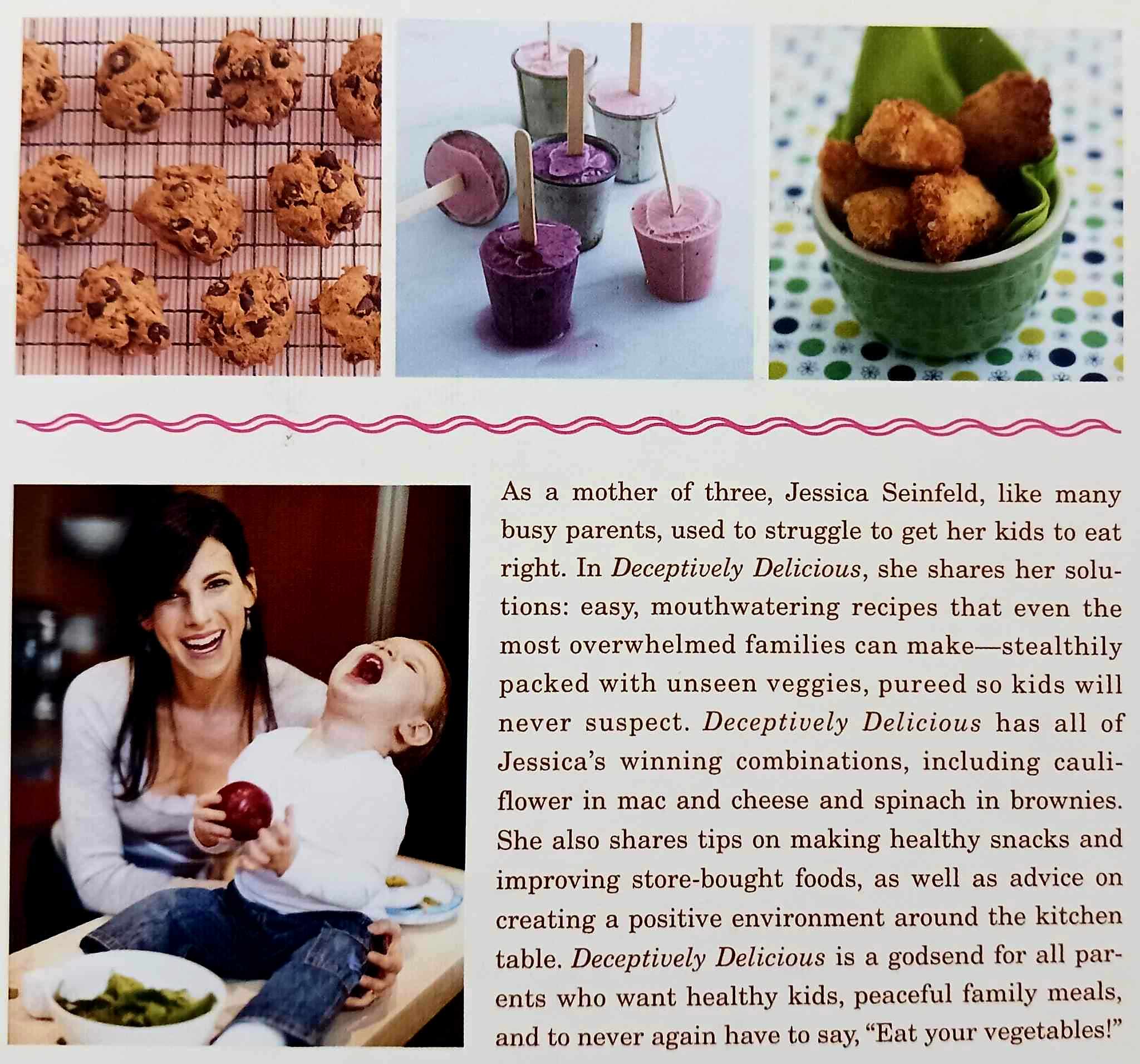 DECEPTIVELY DELICIOUS - Jessica Seinfeld - Image 3