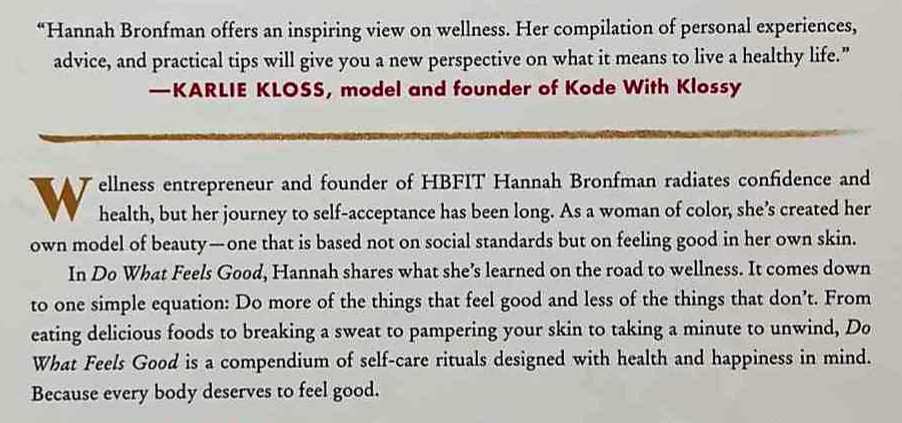 DO WHAT FEELS GOOD - Hannah Bronfman - Image 3