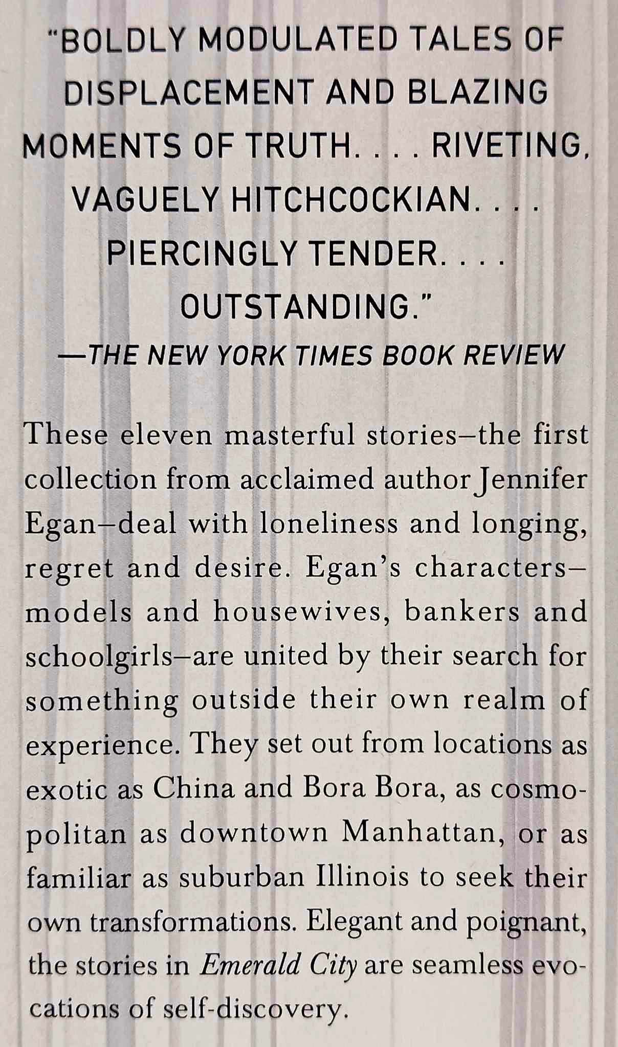 EMERALD CITY AND OTHER STORIES - Jennifer Egan - Image 3