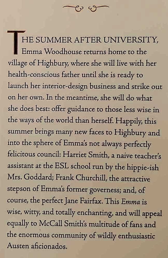 EMMA - Alexander McCall Smith - Image 3