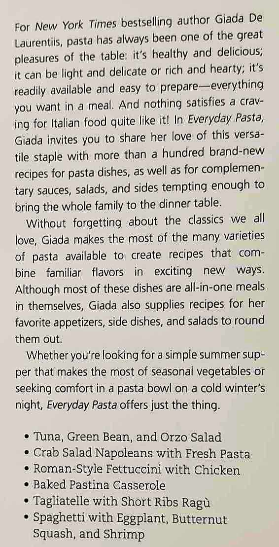 EVERYDAY PASTA - Giada De Laurentiis - Image 4