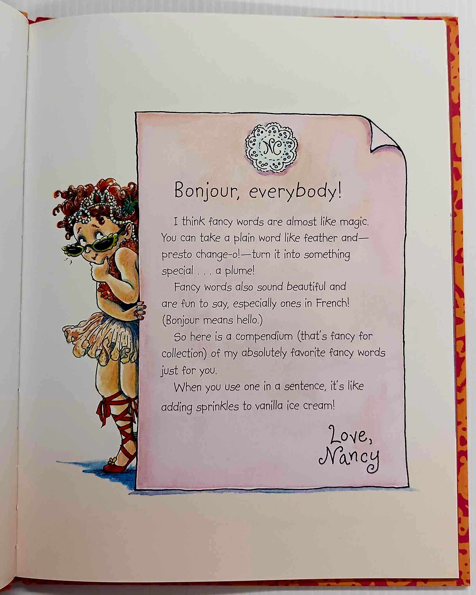 FANCY NANCY'S FAVORITE FANCY WORDS - Jane O'Connor - Image 3