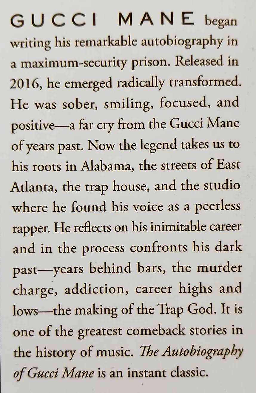 THE AUTOBIOGRAPHY OF GUCCI MANE - Gucci Mane, Neil Martinez-Belkin - Image 3