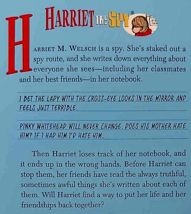 HARRIET THE SPY - Louise Fitzhugh - Image 3