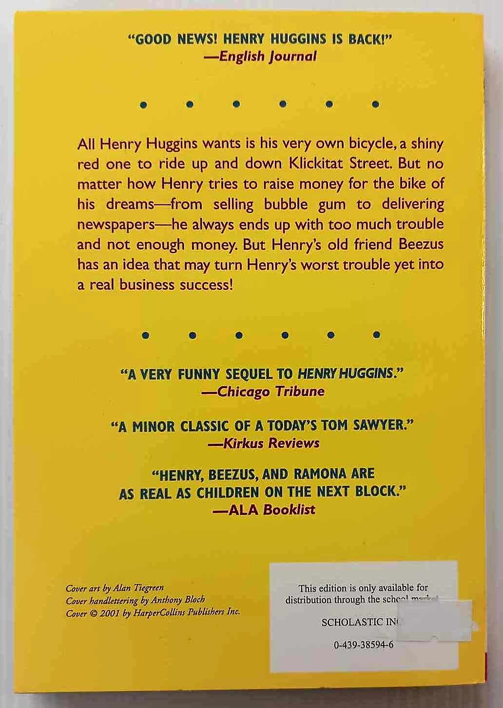 HENRY AND BEEZUS - Beverly Cleary - Image 2