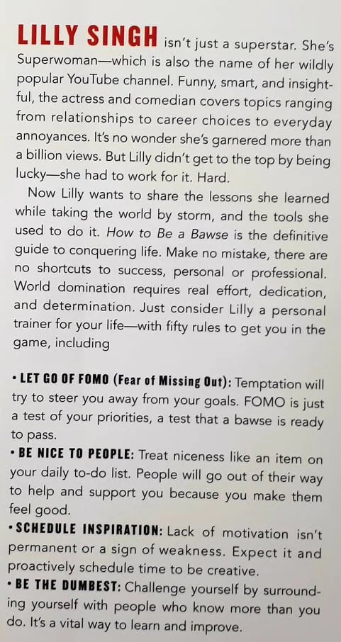 HOW TO BE A BAWSE - Lilly Singh - Image 3