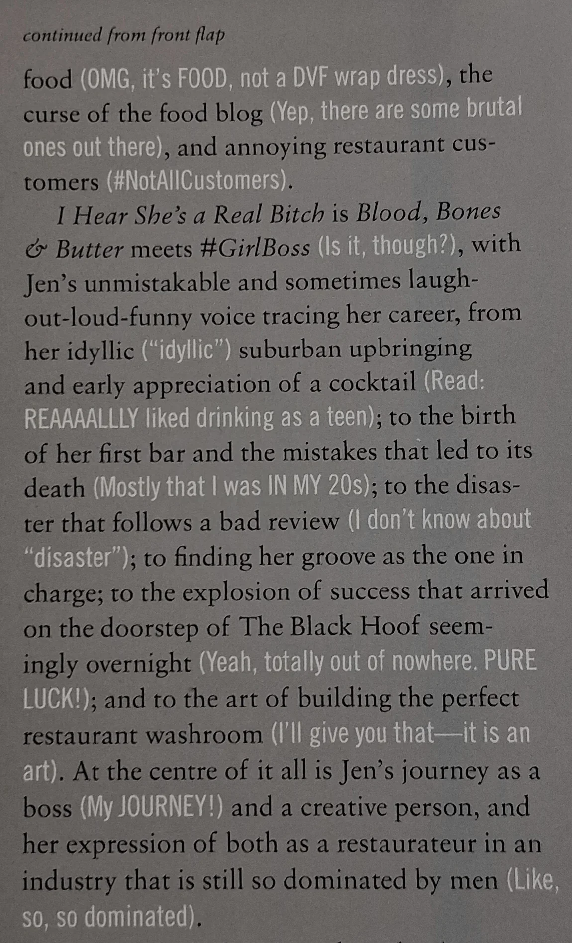 I HEAR SHE'S A REAL BITCH - Jen Agg - Image 4