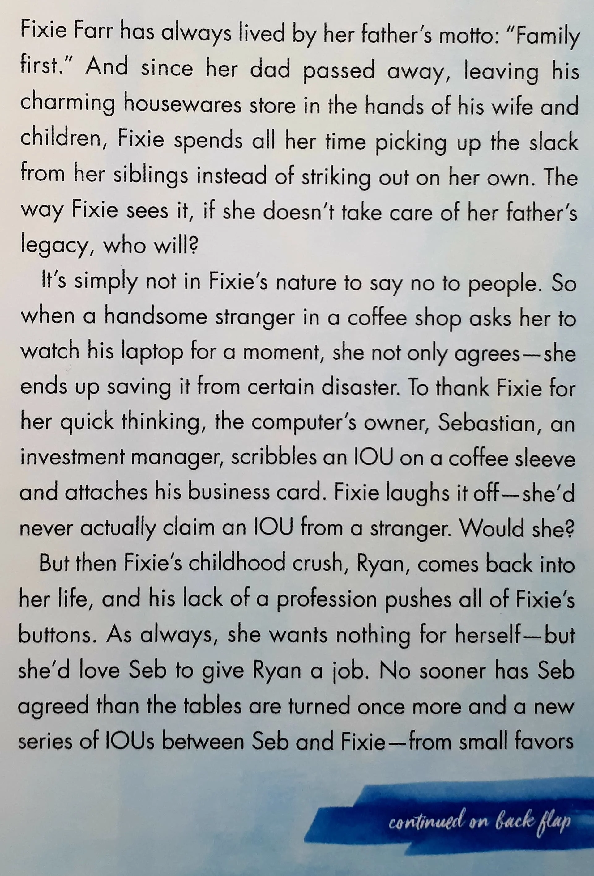 I OWE YOU ONE - Sophie Kinsella - Image 3