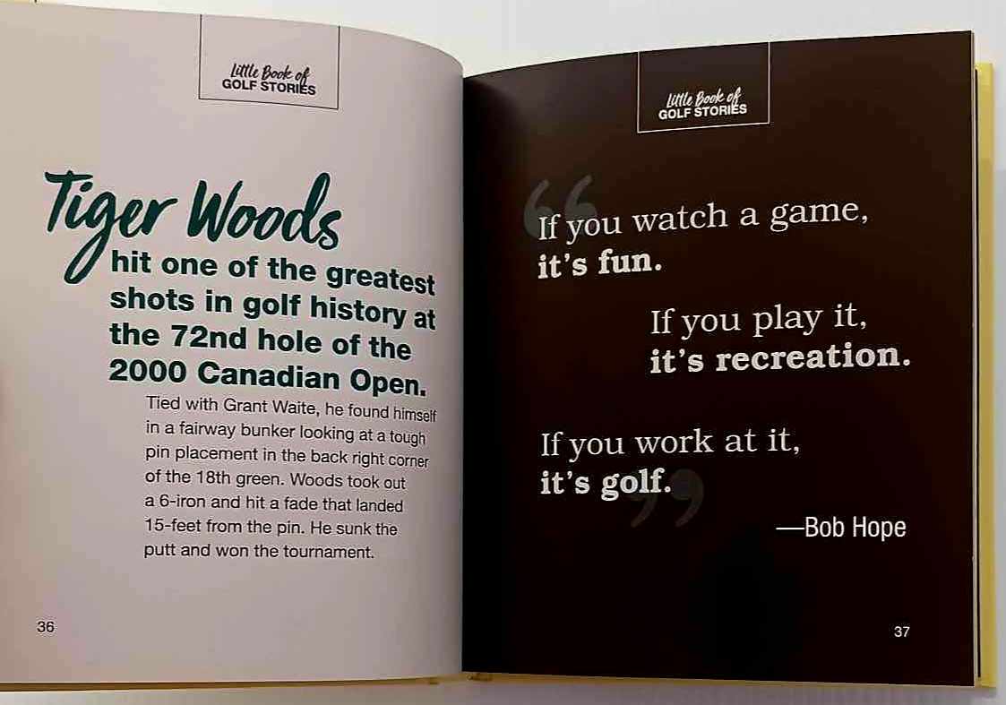 LITTLE BOOK OF GOLF STORIES - Andrew Podnieks - Image 4