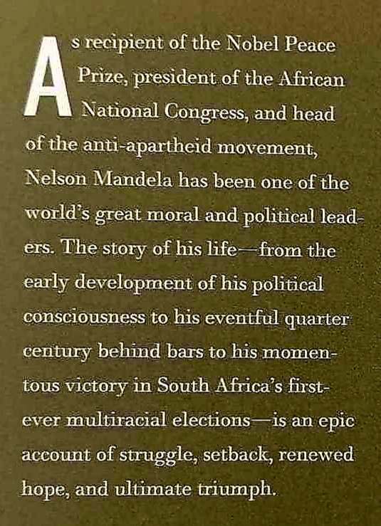 LONG WALK TO FREEDOM - Nelson Mandela - Image 3