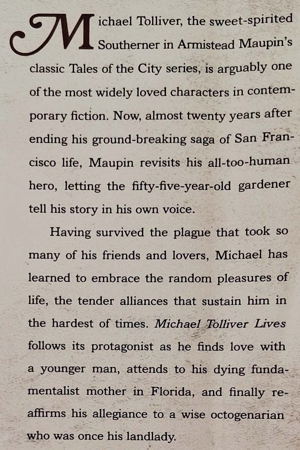 MICHAEL TOLLIVER LIVES - Armistead Maupin - Image 3