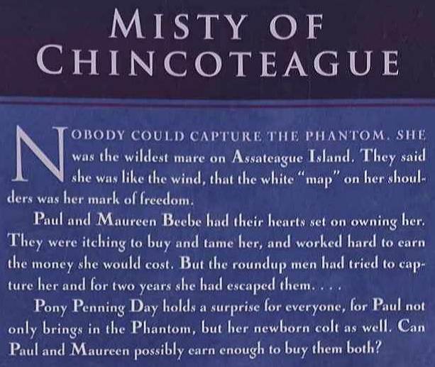 MISTY OF CHINCOTEAGUE - Marguerite Henry - Image 3