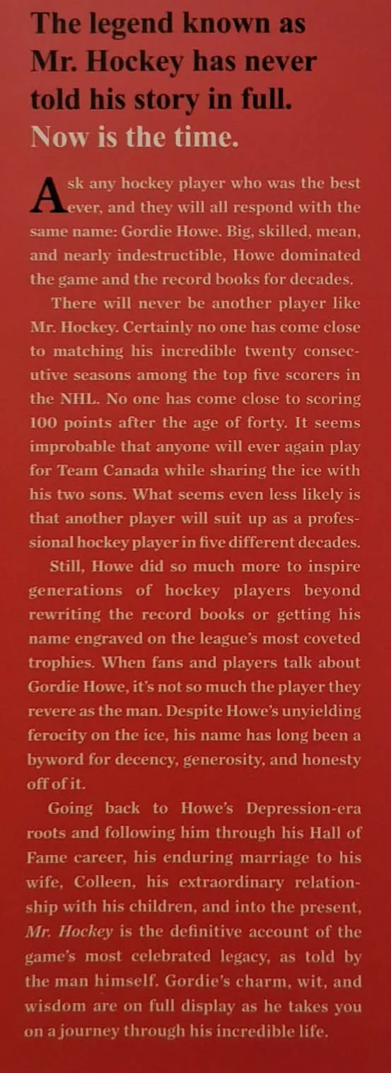 MR. HOCKEY - Gordie Howe - Image 4