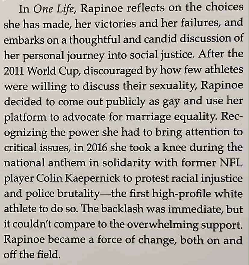 ONE LIFE - Megan Rapinoe, Emma Brockes - Image 3