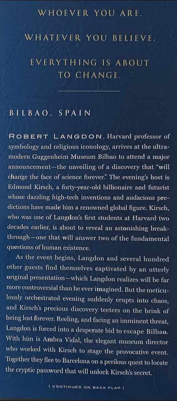 ORIGIN - Dan Brown - Image 3