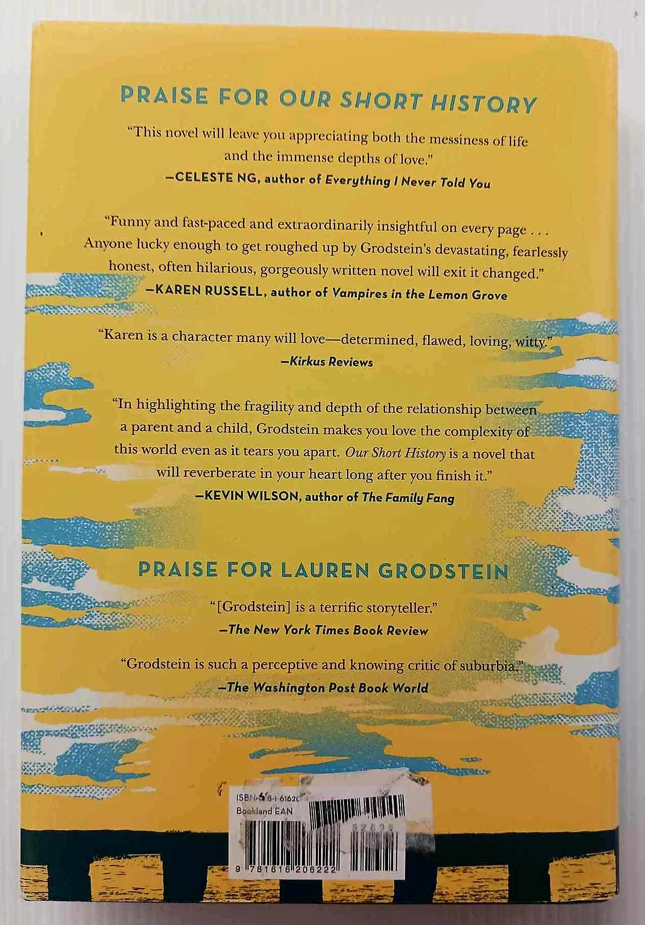 OUR SHORT HISTORY - Lauren Grodstein - Image 2