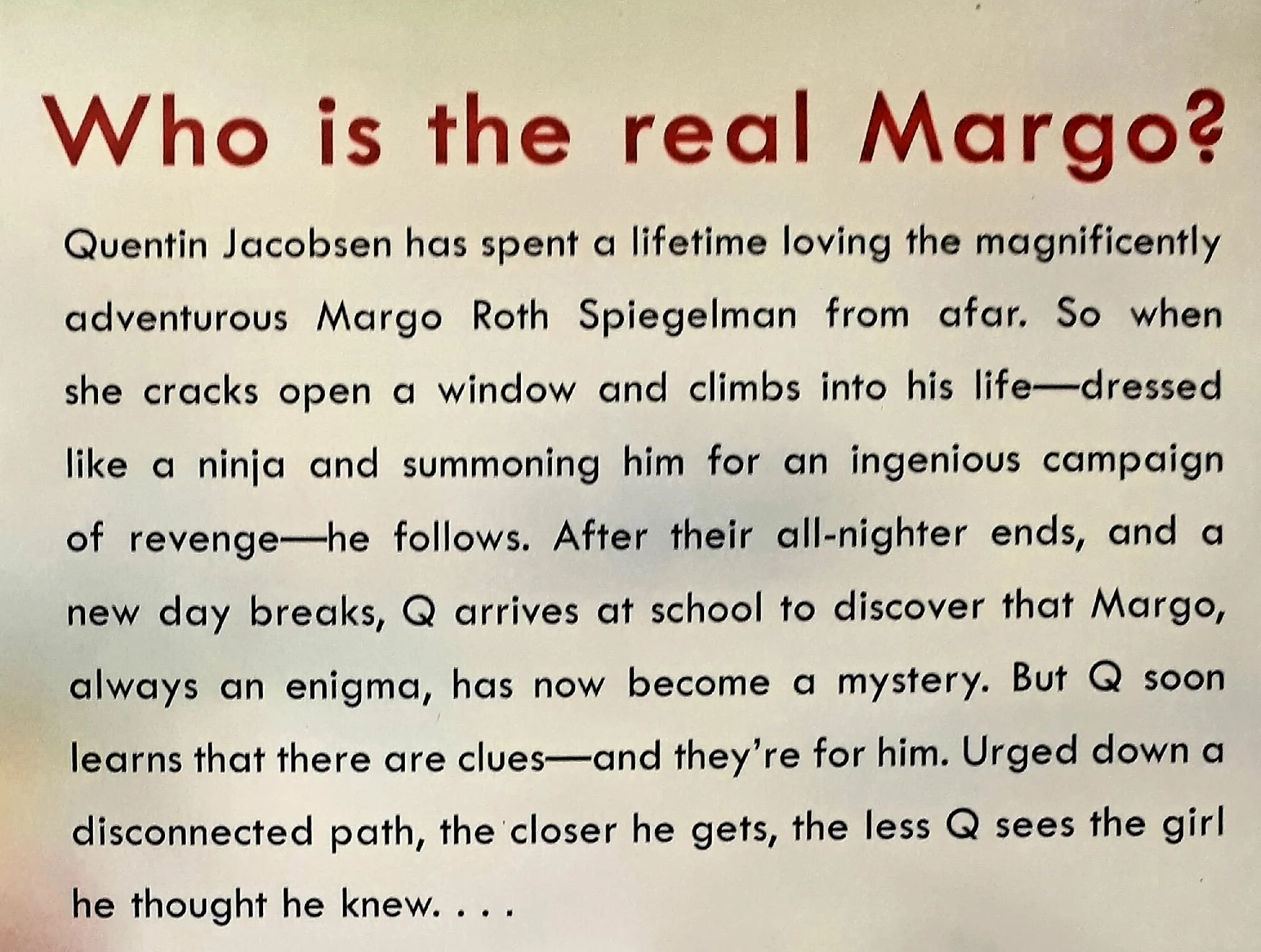 PAPER TOWNS - John Green - Image 3