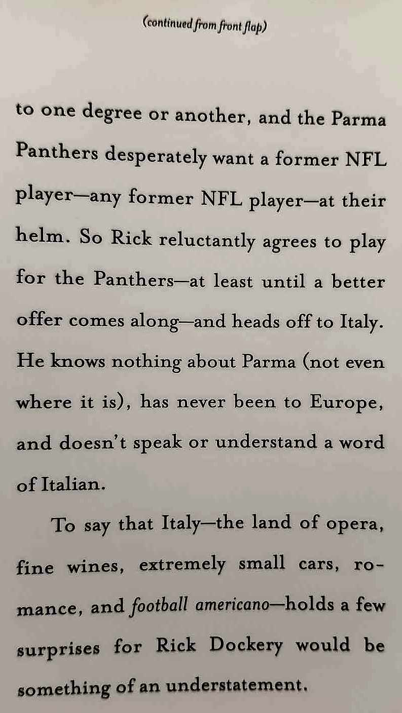 PLAYING FOR PIZZA - John Grisham - Image 4