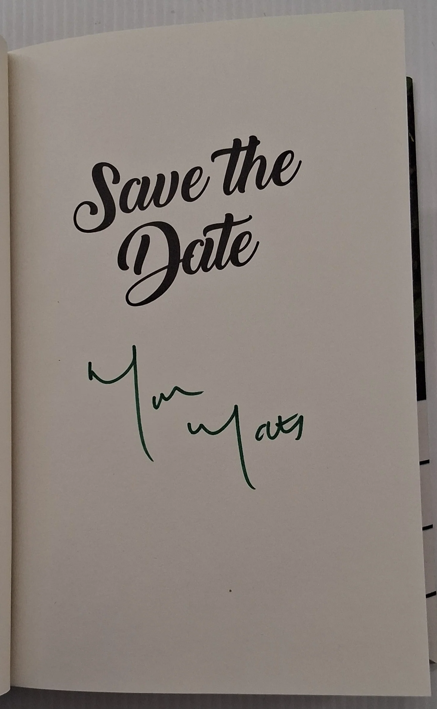 SAVE THE DATE (SIGNED) - Morgan Matson - Image 4