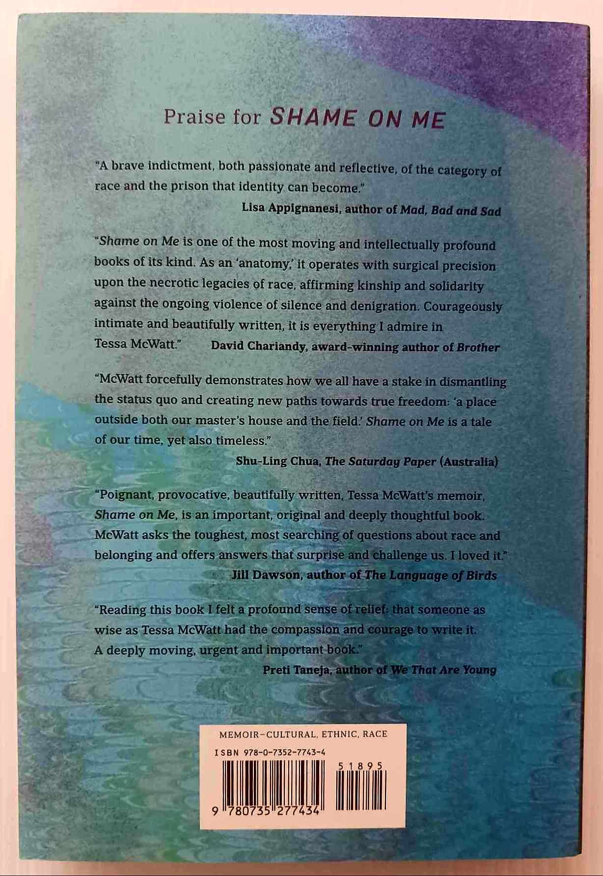 SHAME ON ME - Tessa McWatt - Image 2