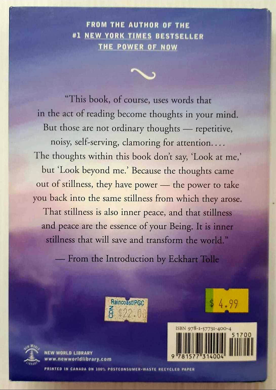 STILLNESS SPEAKS - Eckhart Tolle - Image 2