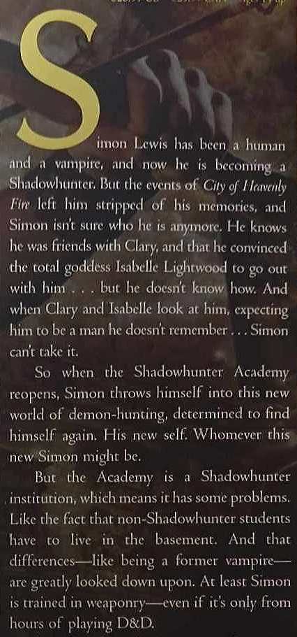 TALES FROM THE SHADOWHUNTER ACADEMY - Cassandra Clare, Sarah Rees Brennan, Maureen Johnson, Robin Wasserman - Image 3