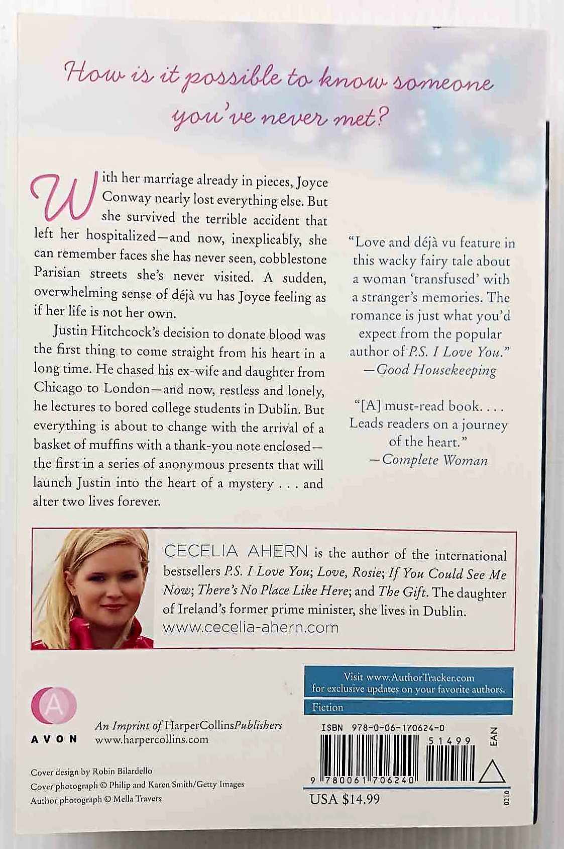 THANKS FOR THE MEMORIES - Cecelia Ahern - Image 2