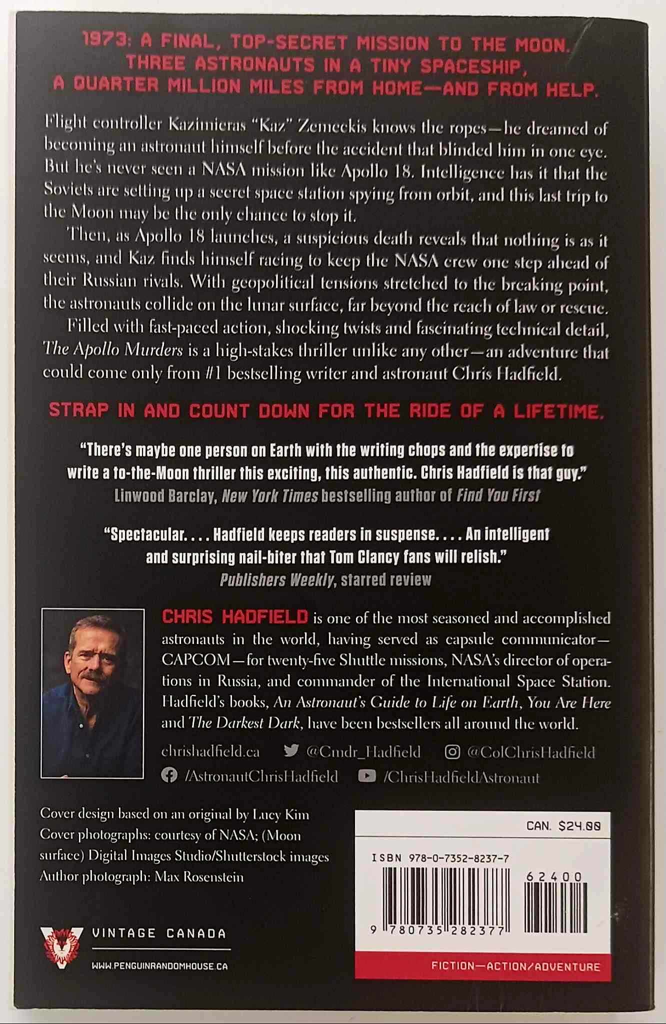 THE APOLLO MURDERS - Chris Hadfield - Image 2