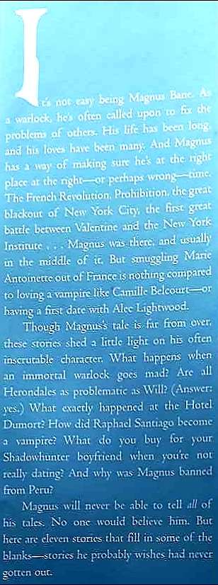 THE BANE CHRONICLES - Cassandra Clare, Sarah Rees Brennan, Maureen Johnson - Image 3